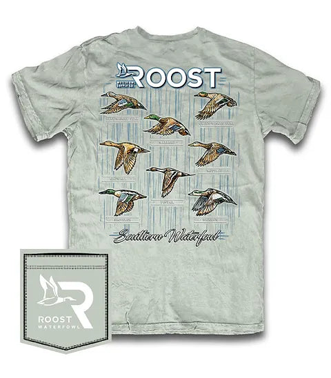Roost southern waterfowl pocket tshirt