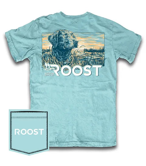 Roost marsh pocket tshirt