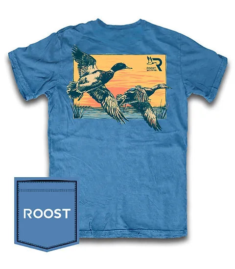 Roost “locked up” pocket tshirt