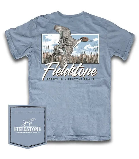 Fieldstone pintail duck Short Sleeve Pocket Tee