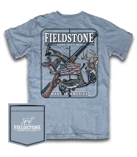 Fieldstone hunting lifestyle Short Sleeve Pocket Tee