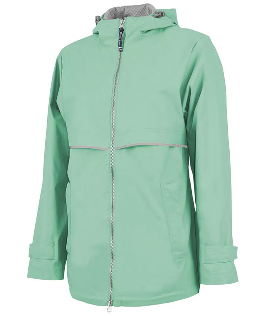 New Englander® Rain Jacket in Mint