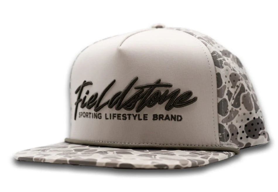 Script Logo Marsh Camo Performance Rope Hat￼