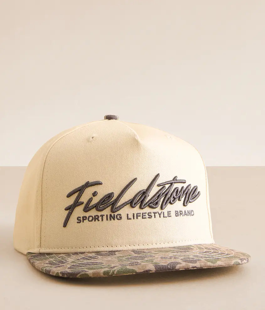 Canvas Backwoods Camo Bill Hat