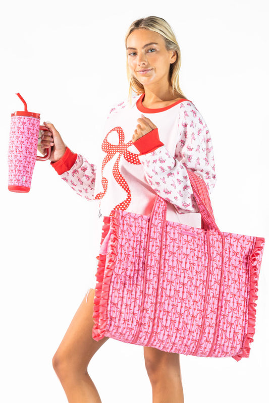 Simply Southern ‘Love’ Quilted Tote