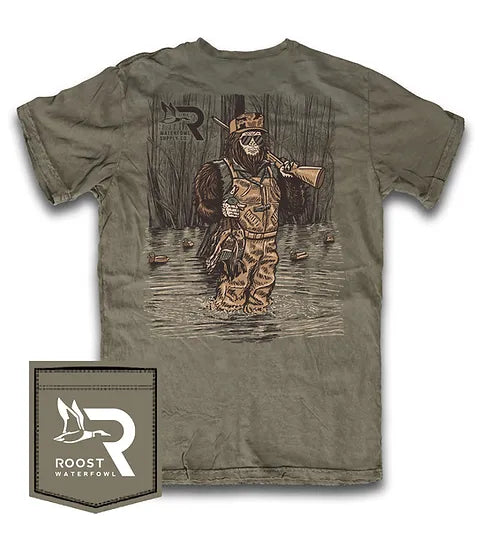 Roost Sasquatch Short Sleeves Tshirt