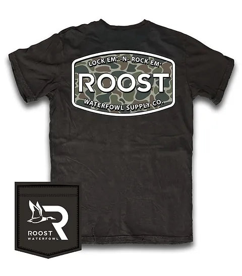 Toddler/Youth Roost camo logo short sleeve tshirt