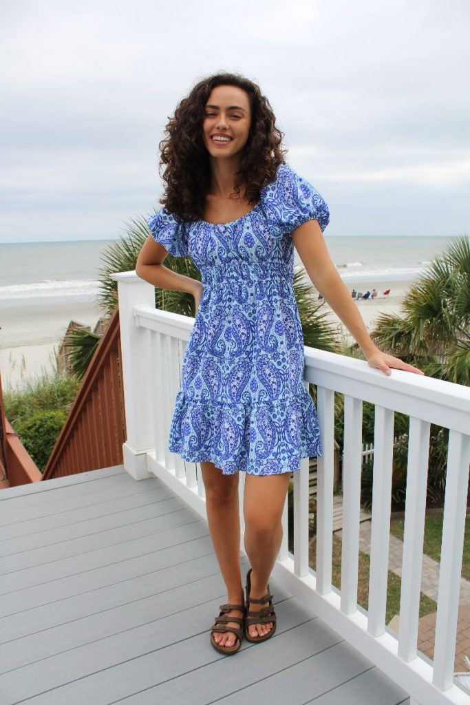 Simply southern Tie back dress shell