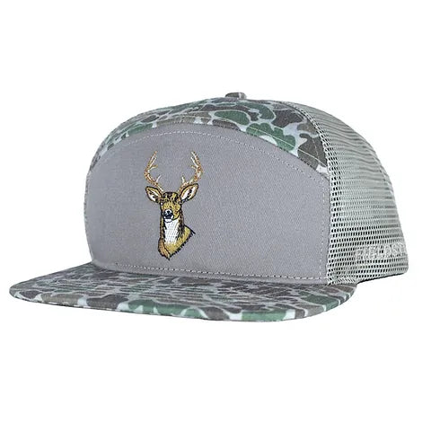 7 Panel Camo Deer Mount