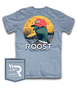 Roost Duck With Hat Pocket T-Shirt