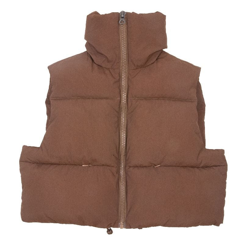 Simply Southern Mocha Puffer Vest