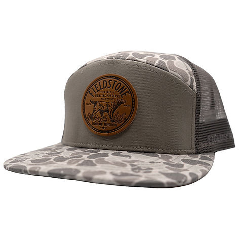 Fieldstone Preserve 7 Panel Marsh Camo Hat