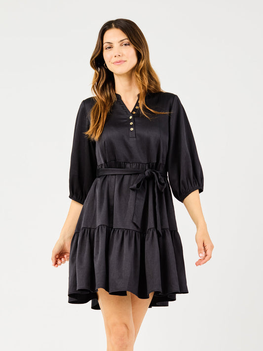 Talia Dress | Jet Black