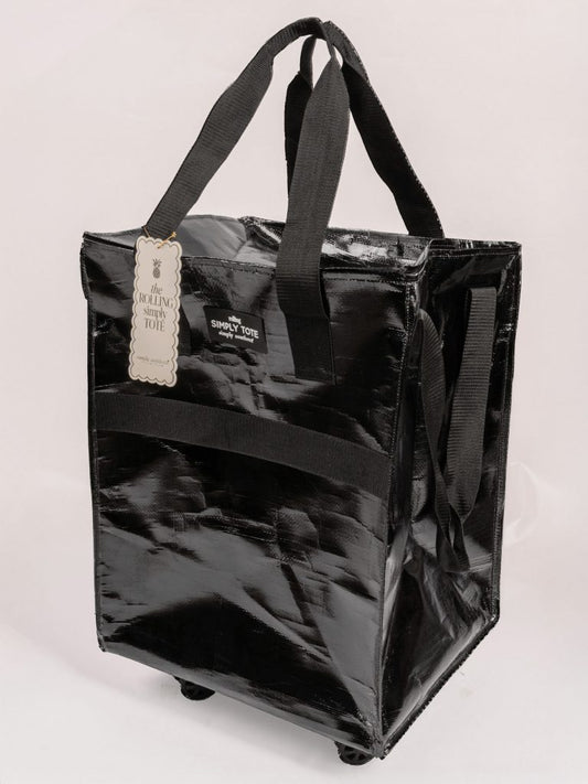Simply Southern Rolling Bag - Black