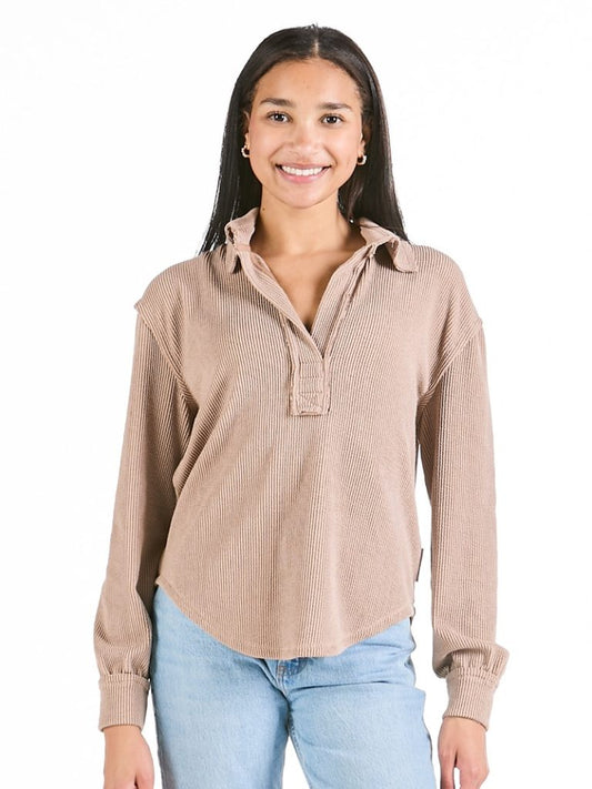 Simply Southern Knit Top Umber