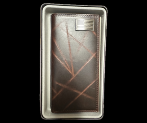 Zep-Pro American Flag Genuine Leather Bifold Wallet