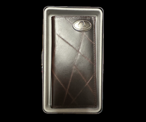 Zep-Pro Mossy Oak Logo Wrinkle Leather Bifold Wallet