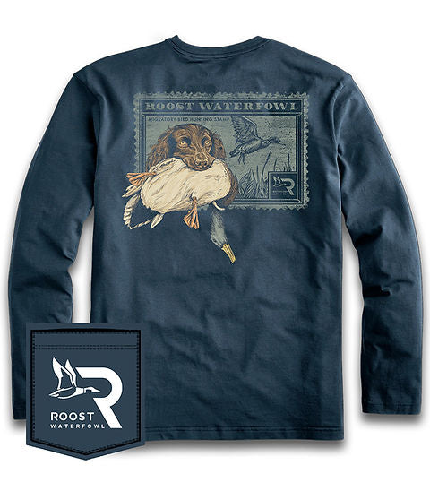 Toddler/Youth Roost Boykin Stamp Long-Sleeve