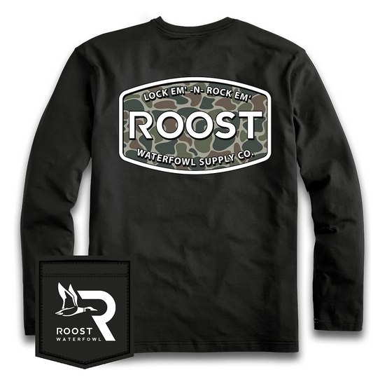 Toddler/Youth Roost “Camo Logo” Long-Sleeve
