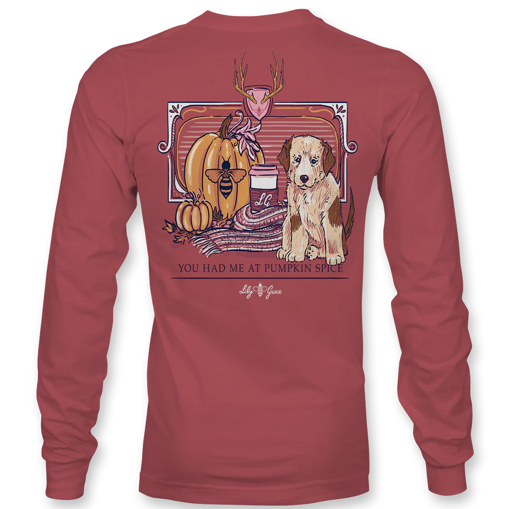 Lily Grace Pumpkin Spice Long-Sleeve