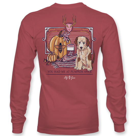 Lily Grace Pumpkin Spice Long-Sleeve