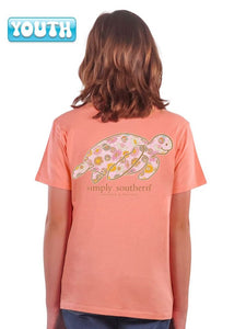 Simply Southern Youth "Track Retro Cocktail" Short Sleeve Tee