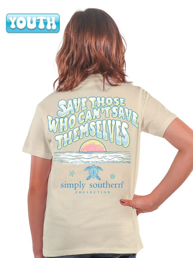 Simply Southern Youth "Track Sunset" Short Sleeve Tee