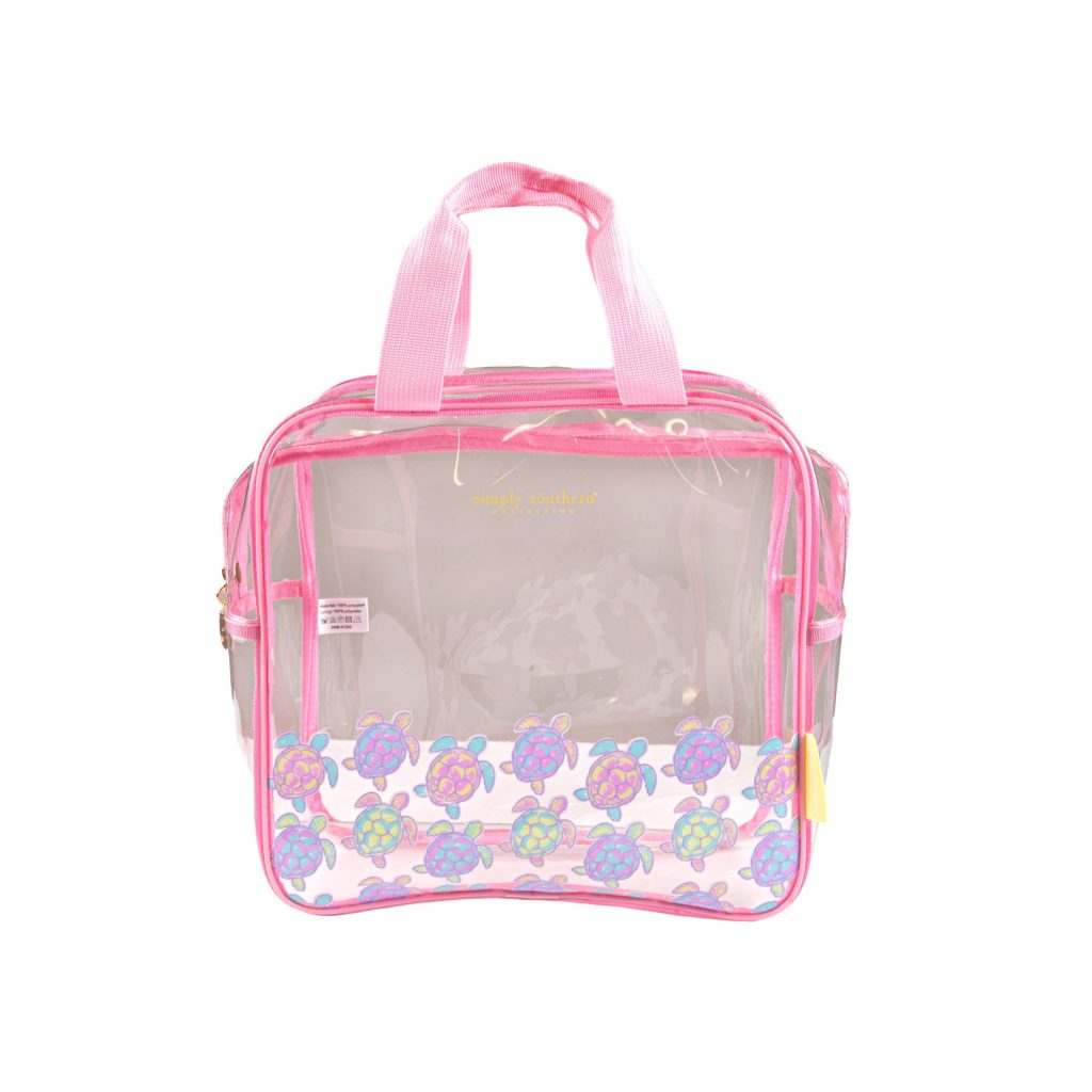 Simply Southern CLEAR LUNCH BOX IN turtle