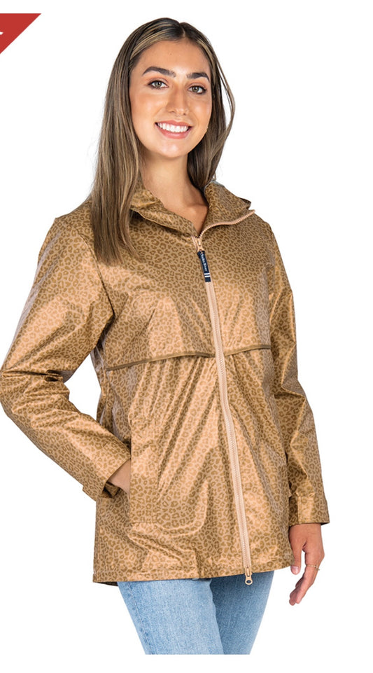 WOMEN'S GOLD ANIMAL PRINT NEW ENGLANDER