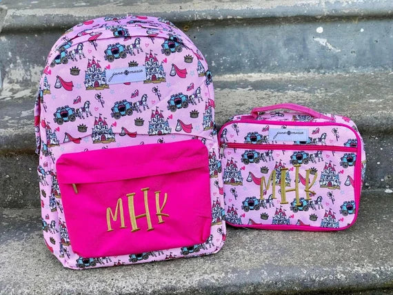 Jane Marie Princess Backpack/ Lunch Box