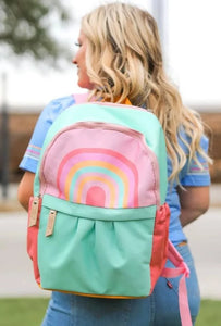 Jadelynn & Brooke Rainbow Backpack/ Lunch Box