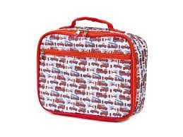 Jane Marie Fire Truck Backpack/ Lunch Box