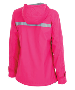 New Englander® Rain Jacket in Hot Pink