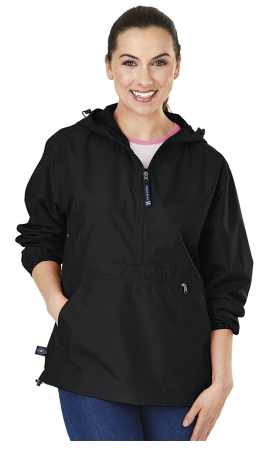 Pack-N-Go Pullover in Black