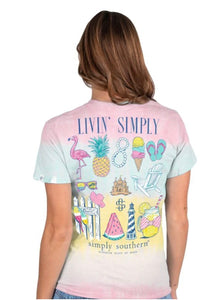 Simply Southern “sunshine” Youth Short Sleeve Shirt