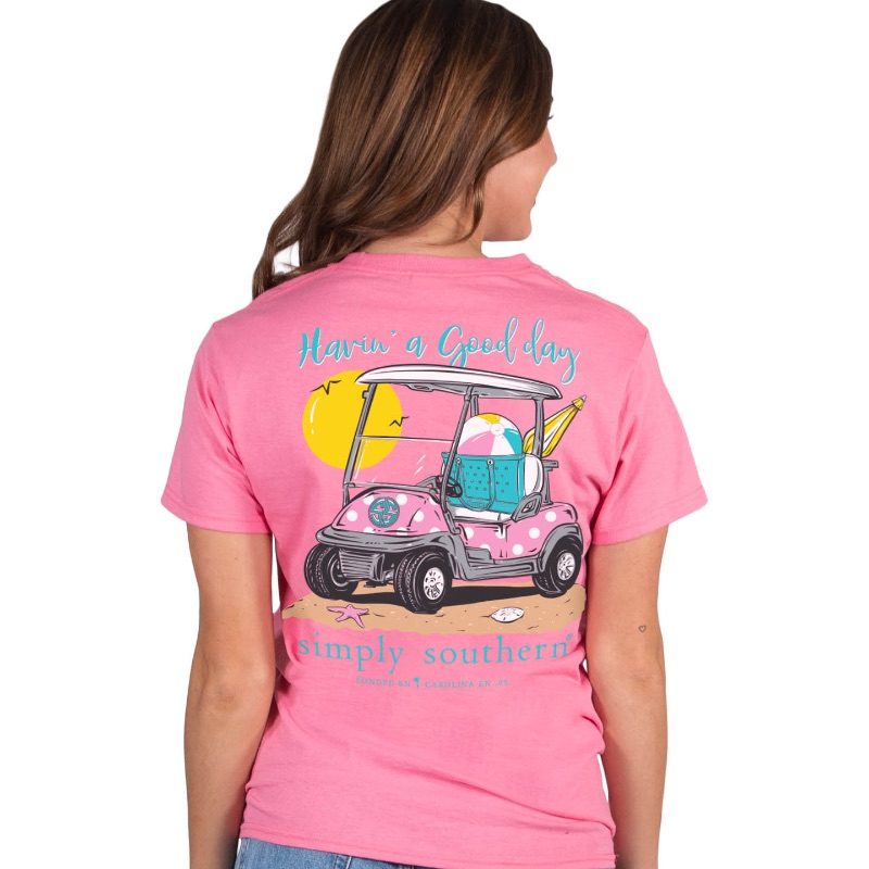 Simply Southern “Having A Good Day” Youth Short Sleeve Tshirt