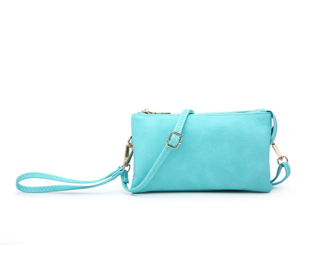 Riley Monogrammable 3 Compartment Crossbody/Wristlet, VARIOUS STYLES