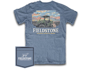 Fieldstone ATV Sunset Short Sleeve Pocket Tee