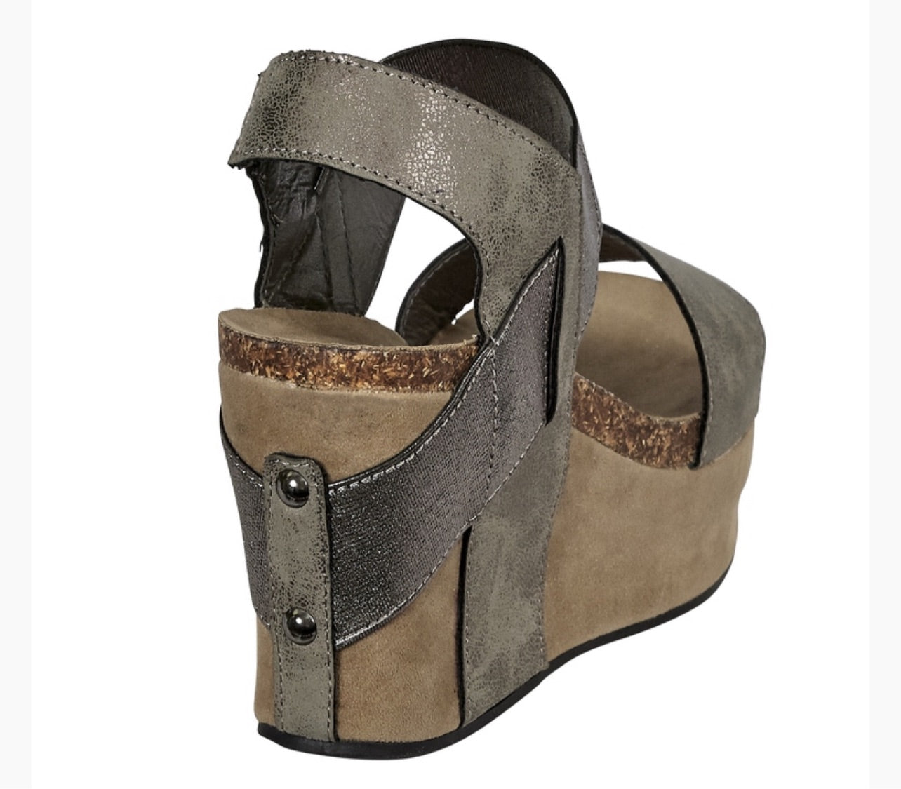 Hester Wedges in Pewter