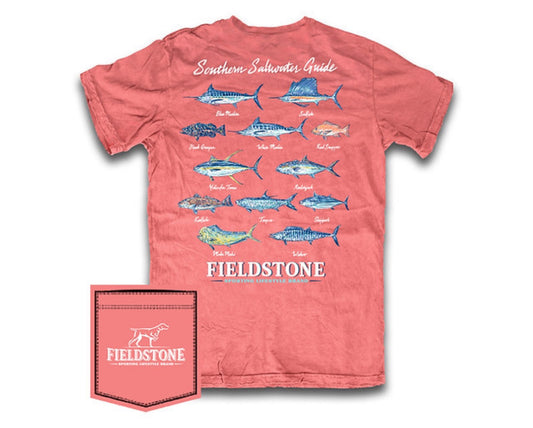 Fieldstone Saltwater Guide Short Sleeve Pocket Tee