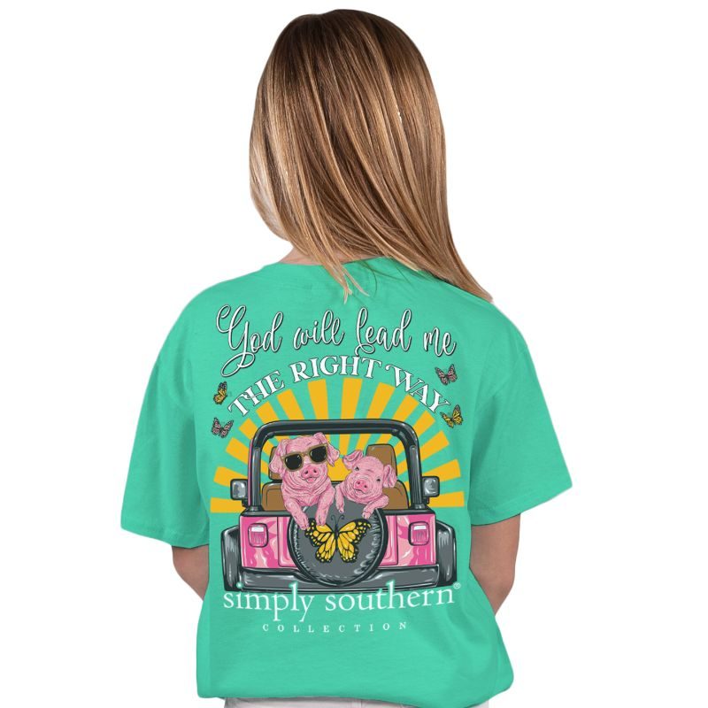 Simply Southern “lead” Youth Short Sleeve Shirt