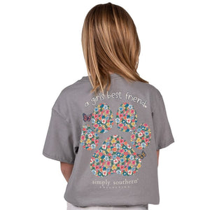 Simply Southern “friend” Youth Short Sleeve Shirt