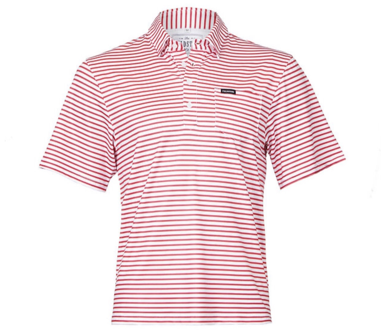 Youth Charleston Performance Polo Shirts Red/White