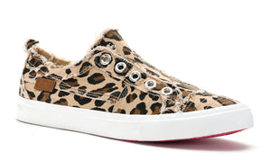 Babalu leopard slide on corky shoes
