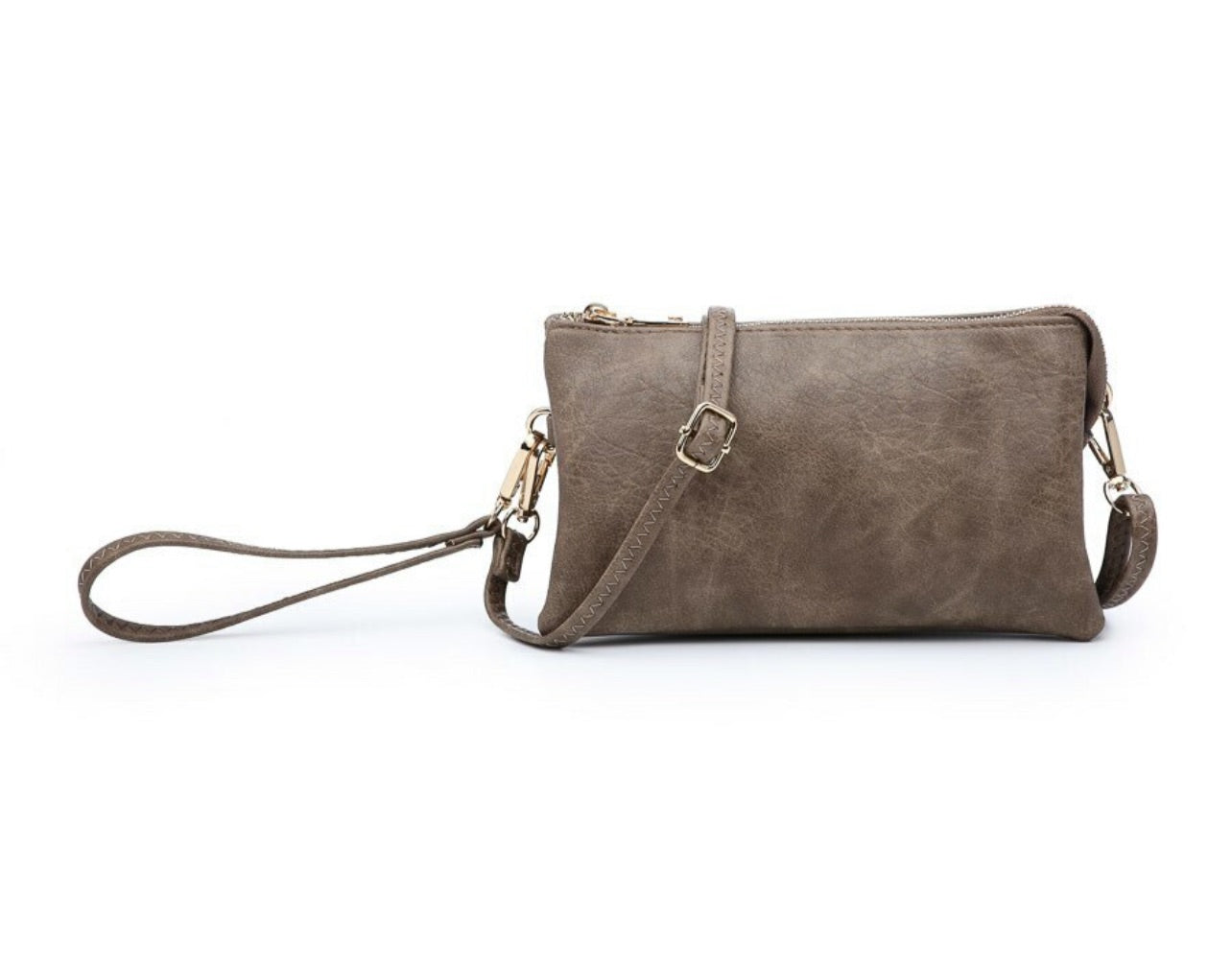 Riley Monogrammable 3 Compartment Crossbody/Wristlet, VARIOUS STYLES