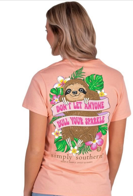 Simply Southern “sparkle” Short Sleeve Tee