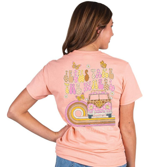 Simply Southern “wheel” Short Sleeve Tee