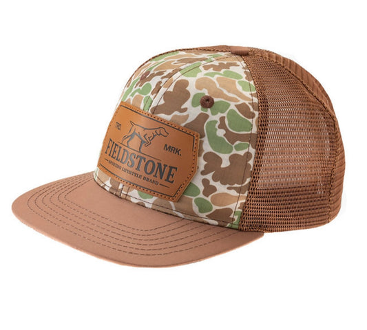 Fieldstone Old School Brown Bill Hat