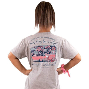 Simply Southern Youth “Just Go Somewhere”  Short Sleeve Tshirt