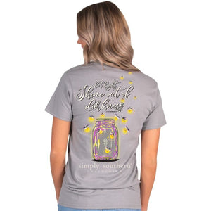 Simply Southern “darkness” Short Sleeve Tee